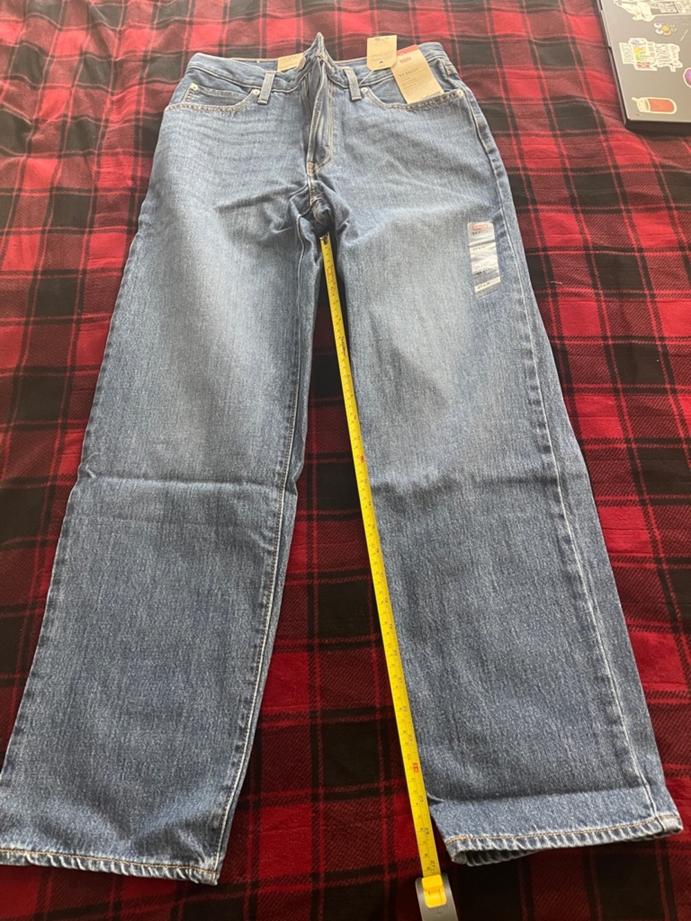 Levi's '94 Baggy Mid Rise Blue Denim Jeans